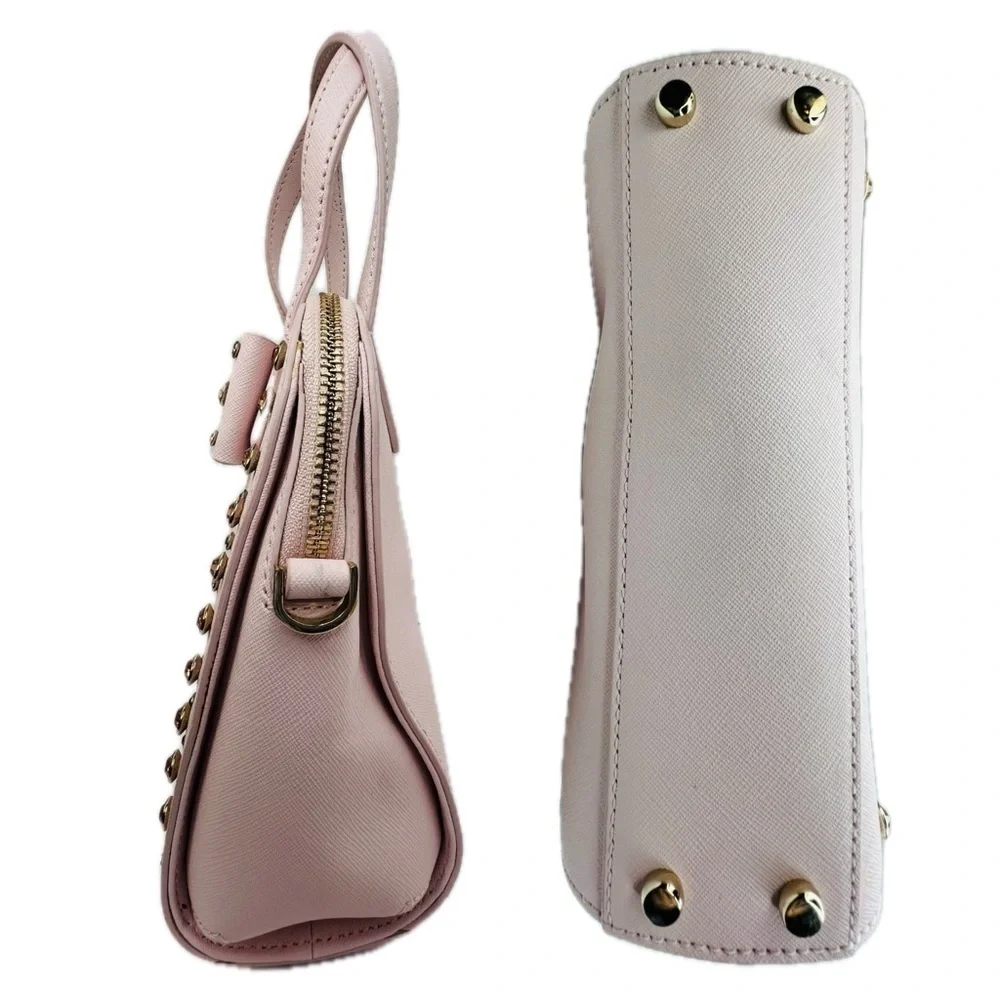 Kate Spade Pink Crystal Davies Merriam Bag and Matchjng Wallet Rare Set